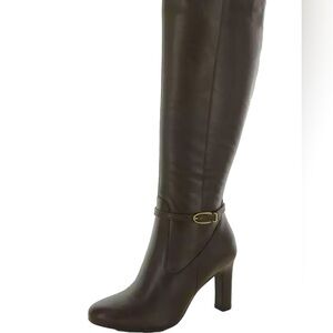 Naturalizer Womens Henny Leather Tall Dressy Knee-High Boots